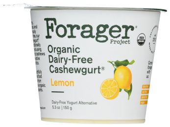 FORAGER: Lemon Organic Cashewgurt (5.30 oz)