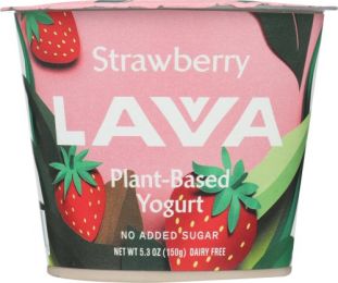 LAVVA: Strawberry Plant-Based Yogurt (5.30 oz)