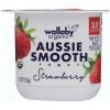 WALLABY: Aussie Smooth Whole Milk Strawberry Yogurt (5.30 oz)
