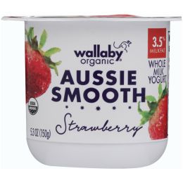 WALLABY: Aussie Smooth Whole Milk Strawberry Yogurt (5.30 oz)
