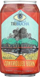 TRIBUCHA KOMBUCHA: Controlled Burn Ready to Drink Kombucha (12 oz)