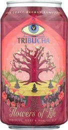 TRIBUCHA KOMBUCHA: Flowers of Life Ready to Drink Kombucha (12 oz)