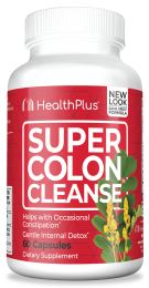 HEALTH PLUS: Super Colon Cleanse (60 cp)