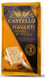 CASTELLO: Cheese Havarti Herbs and Spice (8 oz)