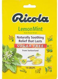 RICOLA: Sugar Free Lemon Mint Drop (19 pc)