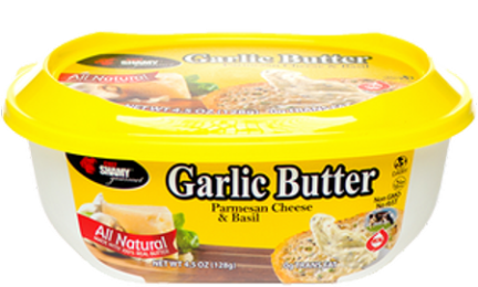 CHEF SHAMY: Garlic Butter Parmesan Cheese and Basil (4.50 oz)