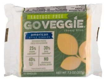 GO VEGGIE: Veggie Slices Yellow American Cheese (7.30 oz)