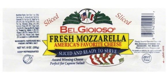 BELGIOIOSO: Fresh Mozarrela Cheese Sliced (8 oz)