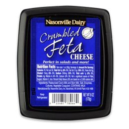 NASONVILLE DAIRY: Crumbled Feta Cheese Plain (6 oz)