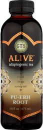 GTS LIVING FOODS: Alive Adaptogenic Tea Pu-erh Root (16 oz)
