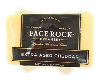 FACE ROCK: Extra Aged Cheddar Cheese (6 oz)