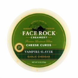 FACE ROCK: Cheese Curds Vampire Slayer Garlic Cheddar (6 oz)