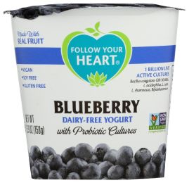 FOLLOW YOUR HEART: Blueberry Dairy-Free Yogurt (5.3 oz)