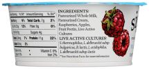 SIGGIS: No Added Sugar Raspberry and Apple Yogurt (4.40 oz)