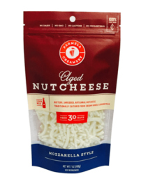 PARMELA CREAMERY: Aged Nutcheese Mozzarella Style Shred (7 oz)