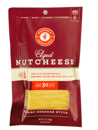 PARMELA CREAMERY: Aged Nutcheese Sharp Cheddar Style Slice (7 oz)