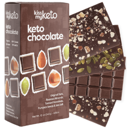 KISS MY KETO: Keto Chocolate Variety Pack 4 Pack (12 oz)