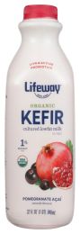 LIFEWAY: Organic Low Fat Kefir Pomegranate Acai (32 oz)