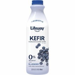 LIFEWAY: Kefir Nonfat Milk Blueberry (32 oz)