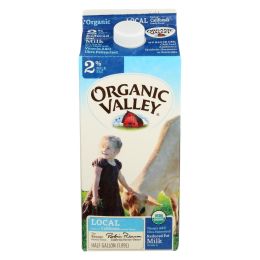 ORGANIC VALLEY: 2% Milk Fat (64 oz)