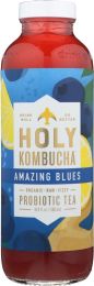 HOLY KOMBUCHA: Amazing Blues Probiotic Tea (16.9 oz)
