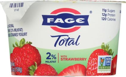 FAGE TOTAL GREEK: Strawberry Yogurt Total 2% (5.3 oz)