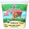 ORGANIC VALLEY: Vanilla Grassmilk Yogurt Whole Milk (24 oz)
