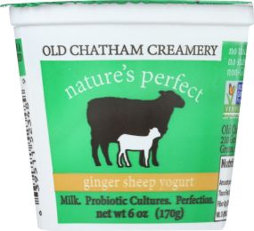 OLD CHATHAM CREAMERY: Ginger Sheep Yogurt (6 oz)