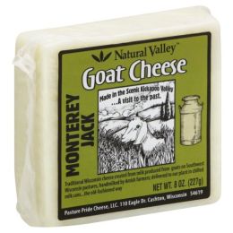 NATURAL VALLEY: Monterey Jack Goat Cheese (8 oz)