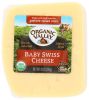 ORGANIC VALLEY: Baby Swiss Cheese (8 oz)