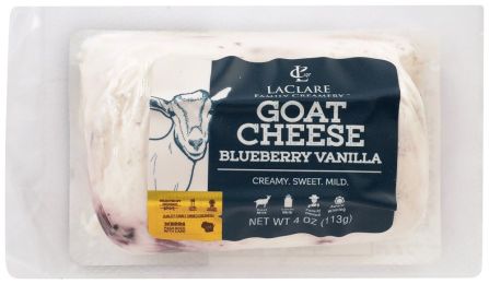 LACLARE FARMS: Goat Cheese Blueberry Vanilla (4 oz)
