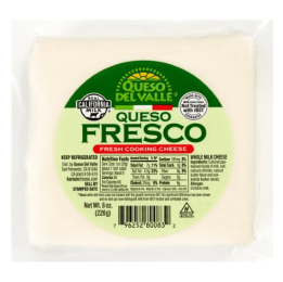QUESO DEL VALLE: Queso Fresco (8 oz)