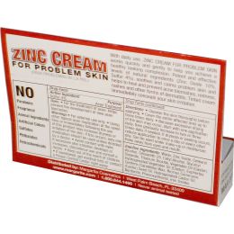 MARGARITE COSMETICS: Zinc Cream for Problem Skin (1 oz)