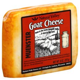 NATURAL VALLEY: Goat Cheese Muenster (8 oz)