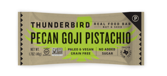 THUNDERBIRD ENERGETICA: Bar Pecan Goji Pistachio (1.7 oz)