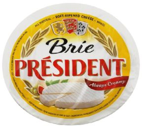 PRESIDENT: Cheese Brie Plain (6.2 lb)