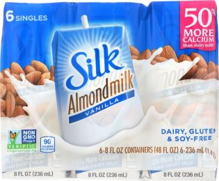 SILK: Vanilla Almond Milk 6 count (48 oz)